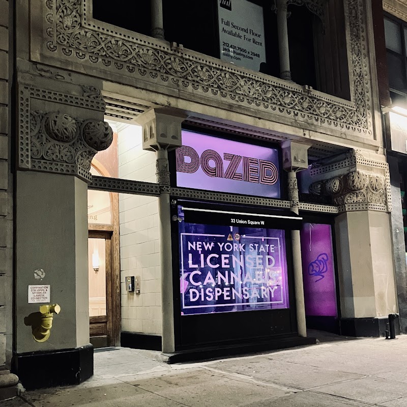 Dazed cannabis dispensary in Union Square, NYC